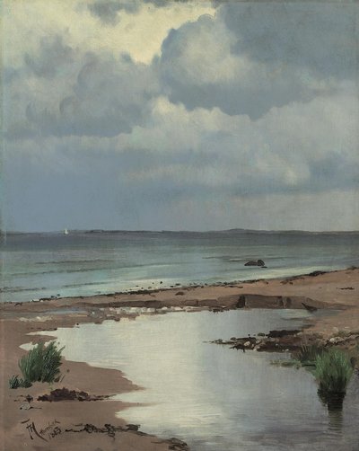 From the Beach at Hornbæk by Frants Henningsen
