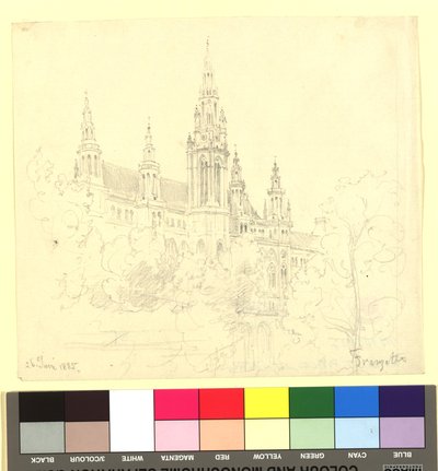 The New Town Hall by Franz Alt