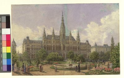 New Vienna City Hall by Franz Alt