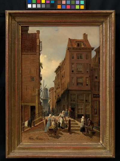 Street in Amsterdam by Franz Alt