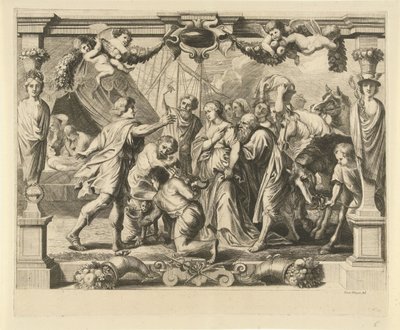 Achilles and Polyxena by Franz Ertinger