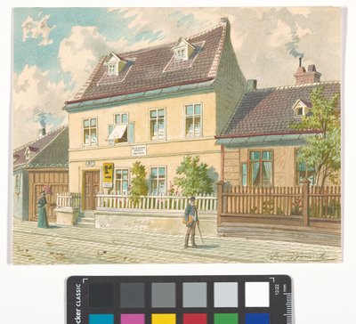 19., Gymnasium Street 87 - Residence and Death House of Josef Lanner by Franz Gerasch