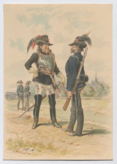 The Vienna Academic Student Legion in October 1848 by Franz Gerasch