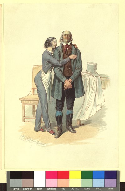 Ida Schuselka-Brüning as the baker