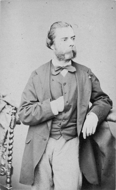 Portrait of the Pianist and Composer Eugène Ketterer 1831-1870 by Franz Hanfstaengl