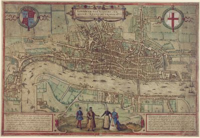 Plan of London from 