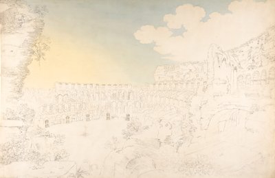 Inner View of the Colosseum, Late 18th-Early 19th Century by Franz Kaisermann