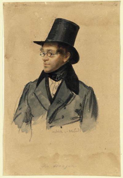 Gustav Friedrich Waagen by Franz Krüger