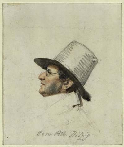 Julius Eduard Hitzig by Franz Krüger