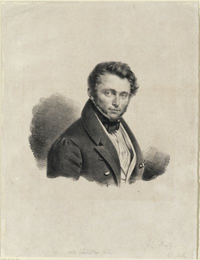 Self-Portrait by Franz Krüger