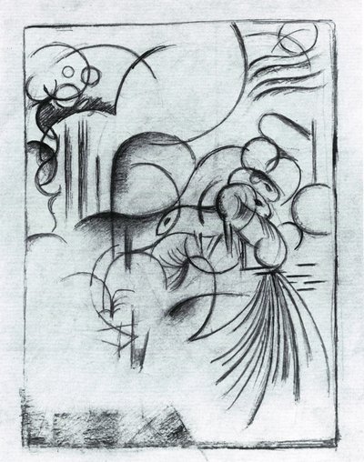 Abstract Composition by Franz Marc