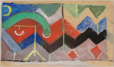 Abstract Composition by Franz Marc