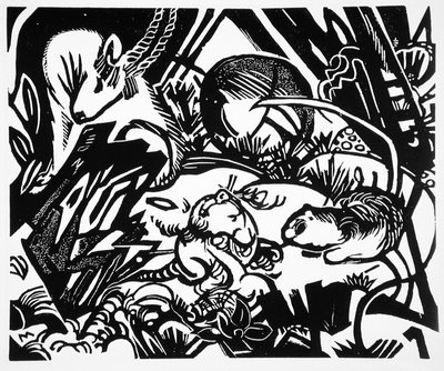 Animal Legend by Franz Marc