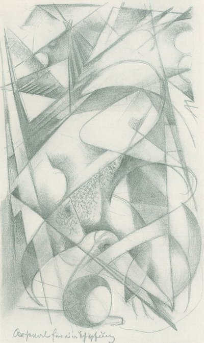 Arsenal for a Creation by Franz Marc