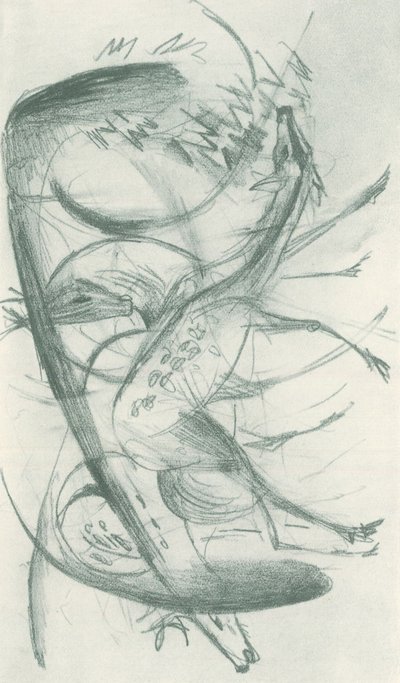 Sketchbook from the Field - Page 36 by Franz Marc