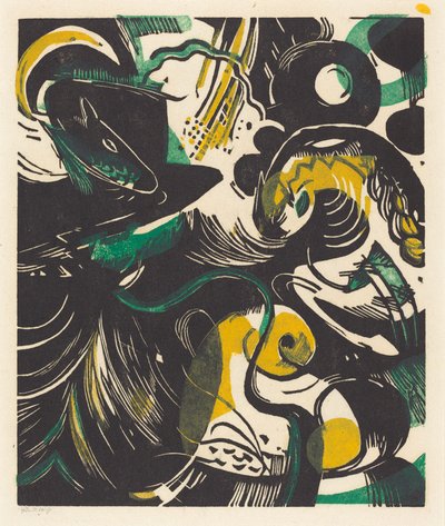 Genesis II von Franz Marc