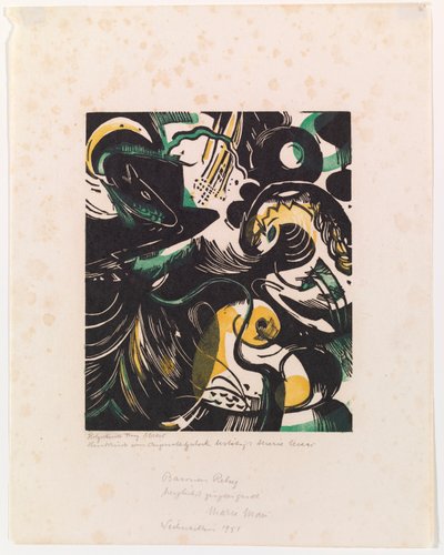 Genesis II by Franz Marc