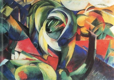 The Mandrill by Franz Marc