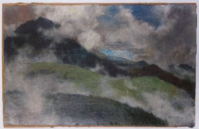 Rising Fog by Franz Marc
