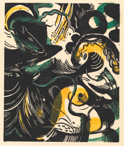 Creation Story II von Franz Marc