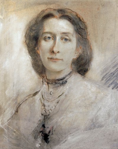Portrait of Cosima Francesca Gaetana Wagner by Franz Seraph von Lenbach