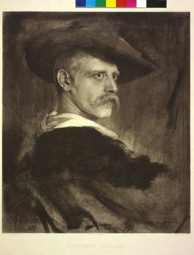 Fridtjof Nansen by Franz Seraph von Lenbach