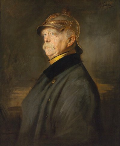 Portrait of Otto von Bismarck by Franz Seraph von Lenbach