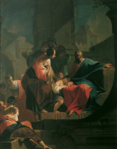 Christ Blesses the Children by Franz Xaver Karl Palko