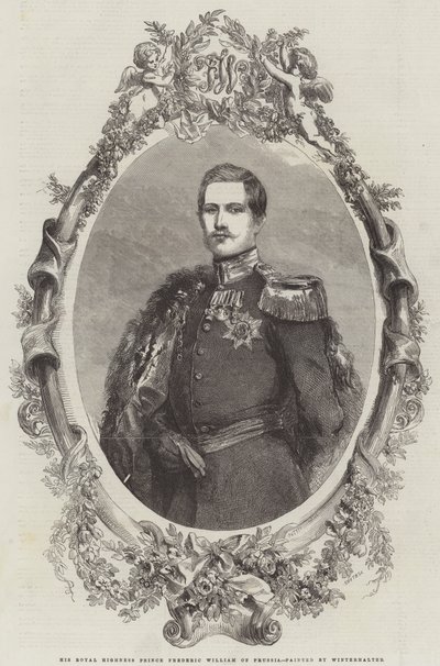 His Royal Highness Prince Frederic William of Prussia by Franz Xaver Winterhalter
