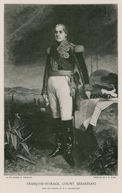 Horace Francois Bastien Sebastiani de La Porta by Franz Xaver Winterhalter