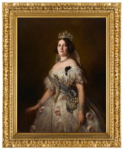 Isabella, Queen of Spain by Franz Xaver Winterhalter