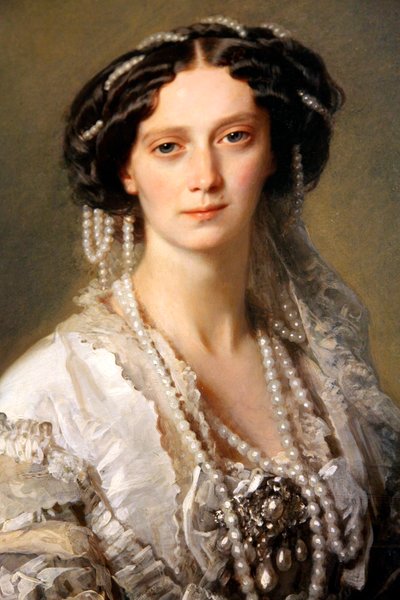 Franz Xaver Winterhalter, Portrait of Empress Eugénie (1857)