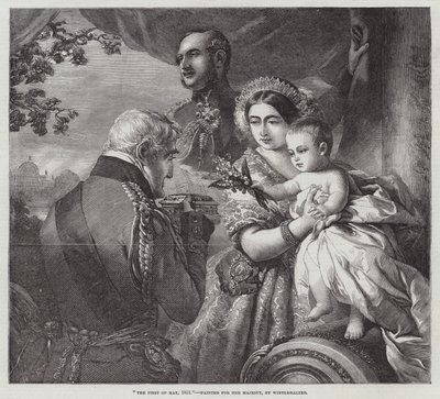 The First of May, 1851, painted for Her Majesty by Franz Xaver Winterhalter