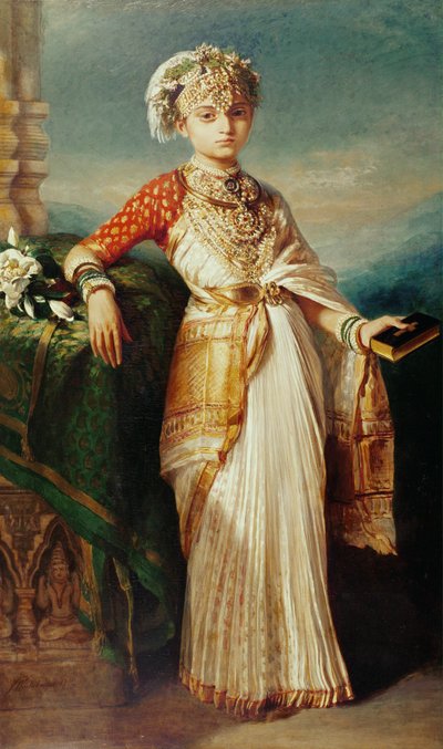 The Maharani Dulep Singh by Franz Xaver Winterhalter
