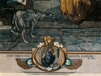 Illustration of Dante Alighieri