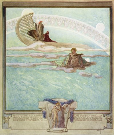 Illustration from Dante''s ''Divine Come - Franz von (Choisy Le