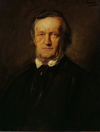 Portrait of Richard Wagner by Franz von Lenbach