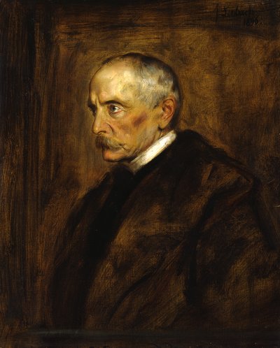 Portrait of the Imperial Chancellor Prince of Hohenlohe-Schillingsfürst by Franz von Lenbach