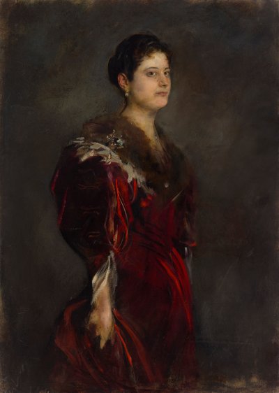 Marie Baroness Harkányi by Franz von Lenbach