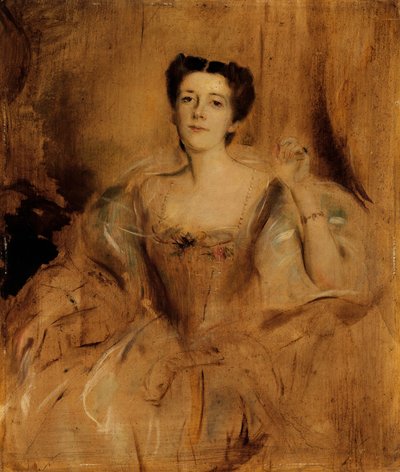 Mary Lady Curzon of Kedleston by Franz von Lenbach