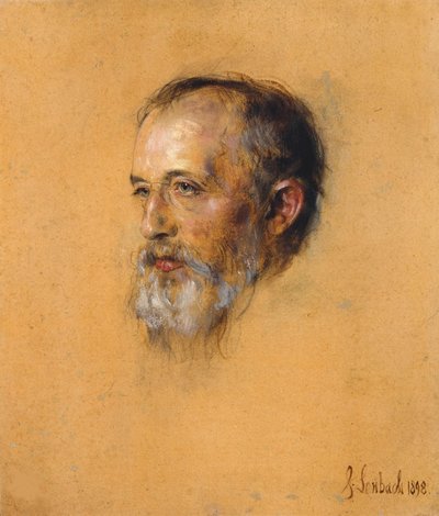 Portrait of the Conductor and Composer Hermann Levi, 1898 by Franz von Lenbach