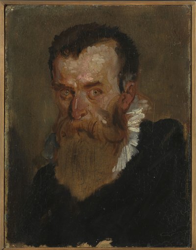 Portrait Study by Franz von Lenbach