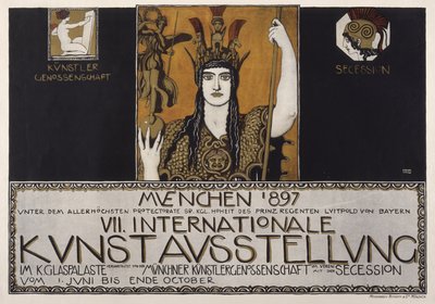 Seventh International Art Exhibition, Munich 1897 by Franz von Stuck