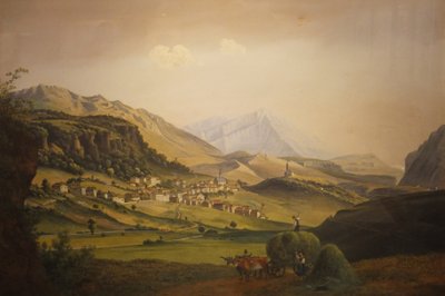 View of Pieve Tesino by Frederic Martens