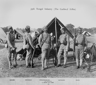 39th Bengal Infantry (Garhwal Rifles) by Fred Bremner