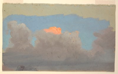Cloud Study by Frederic Edwin Church