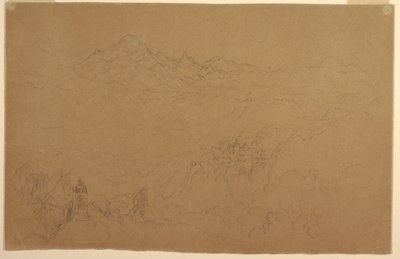 Andes Landscape, July 1853 by Frederic Edwin Church