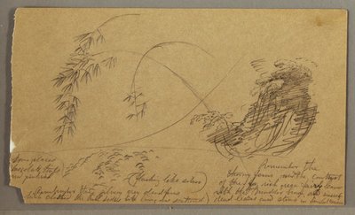 Bamboo-like Twigs, possibly 1865–66 by Frederic Edwin Church