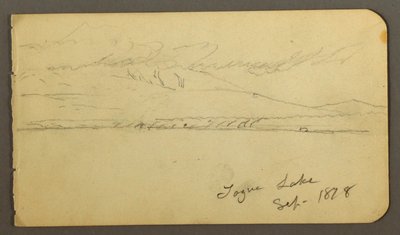 Cloud-capped Mt. Katahdin, 1878 by Frederic Edwin Church