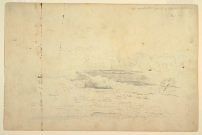 Cloud Studies, August 1844 by Frederic Edwin Church